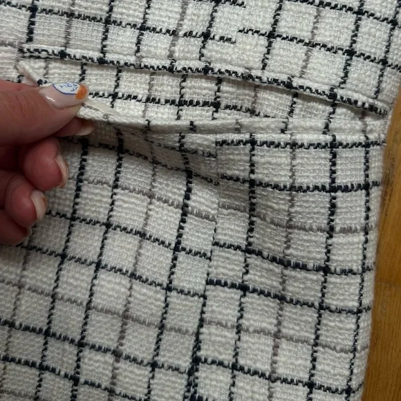 Abercrombie & fitch double breasted tweed style blazer - Picture 2 of 5